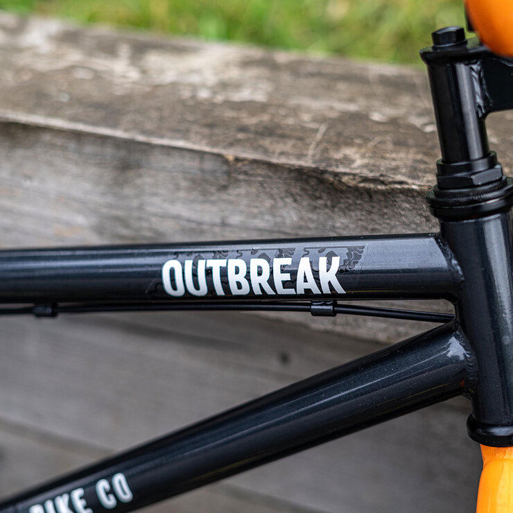 Zombie Outbreak BMX Bike 20" Wheel (12" Frame) in Grey