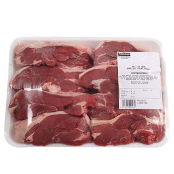 Kirkland Signature British Lamb Chump Steaks, Variable Weight: 1kg - 2kg 