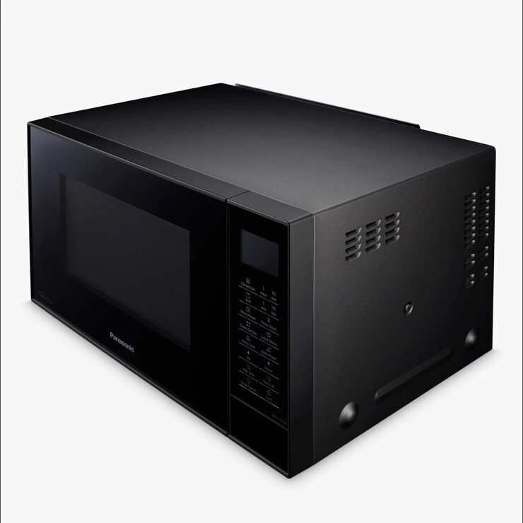 Side profile of Panasonic Microwave