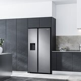 Samsung RS68CG883DS9EU, Side by Side Fridge Freezer, D Rated in Silver