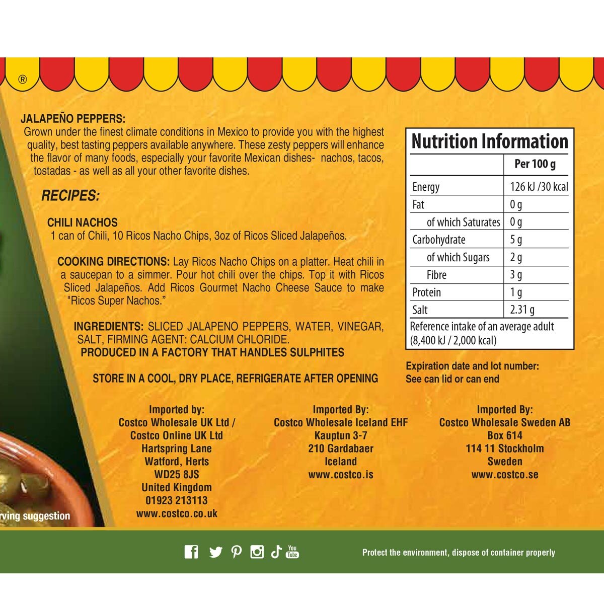 Nutritional Information