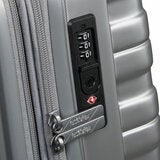 American Tourister 3pc Luggage Set Spinner Case In Silver