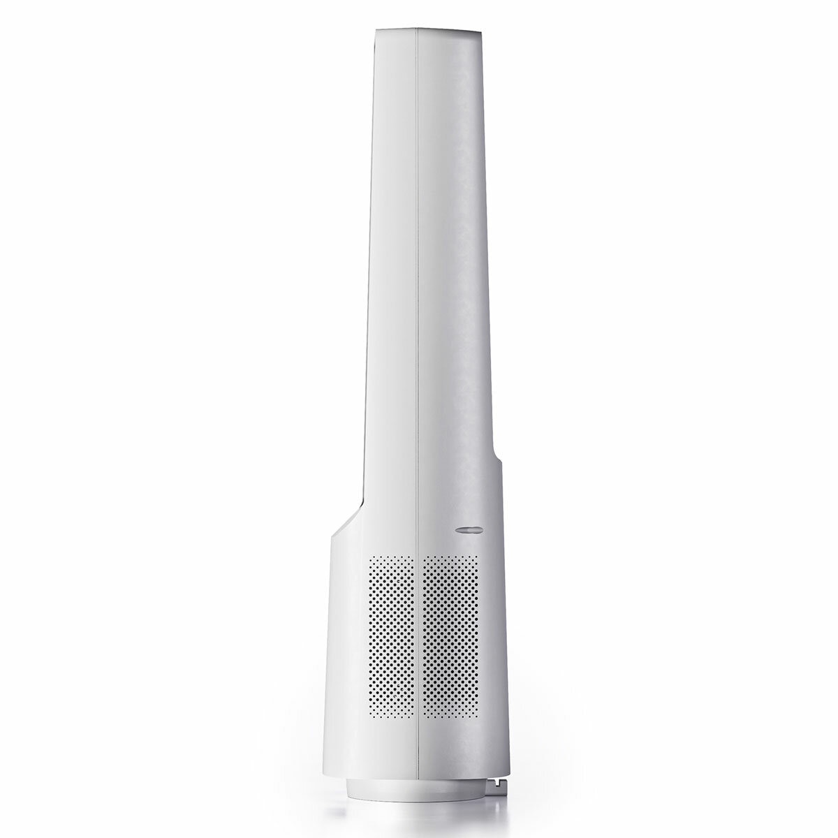 Side profile of Pro Breeze 40" Bladeless Tower Fan in white