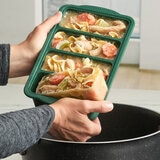 MIU Silicone Freezer Tray, 5 piece set in Green