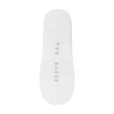 Ted Baker Men's Liner Sock, 8 Pack in White