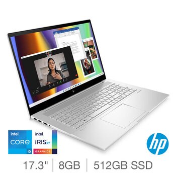 HP Envy, Intel Core i5, 8GB RAM, 512GB SSD, 17.3 Inch Laptop, 17-cr0003na