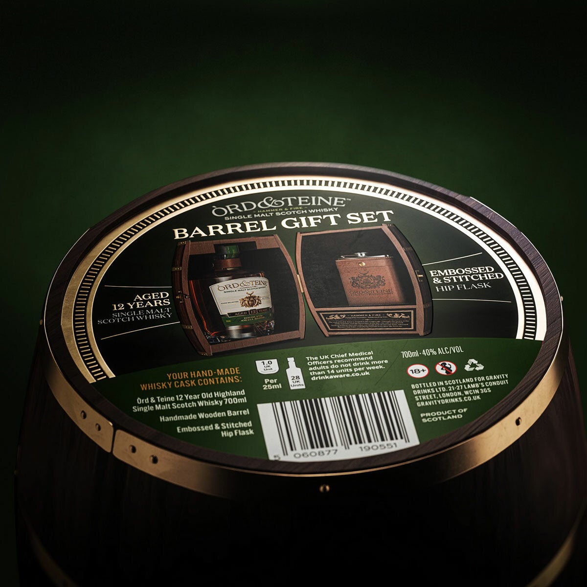 Bottom of Ord & Teine Whisky Barrel