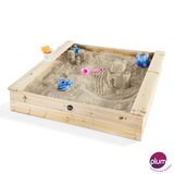 Plum Square Wooden Sand Pit (18+ Months)