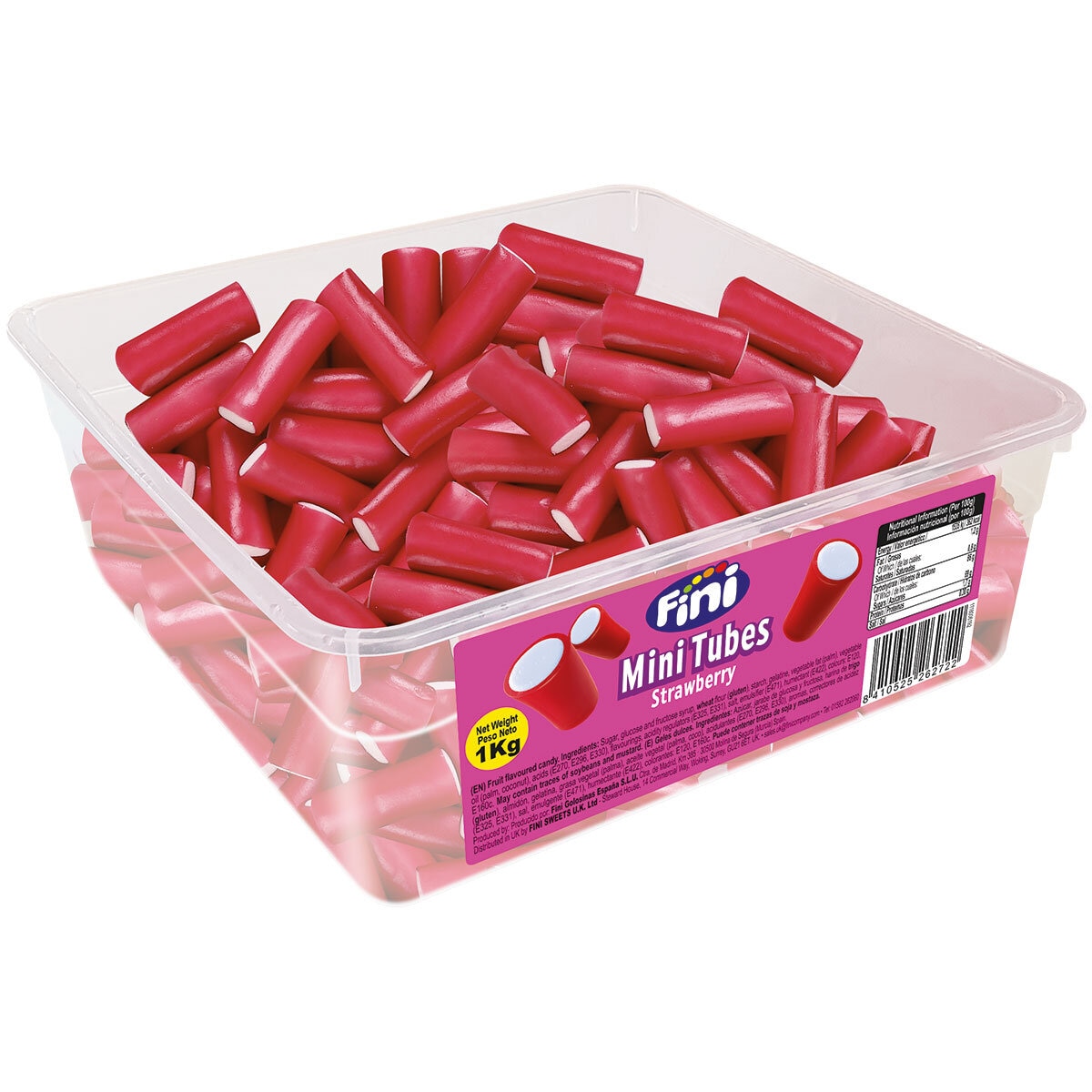 Fini Strawberry Mini Tubes