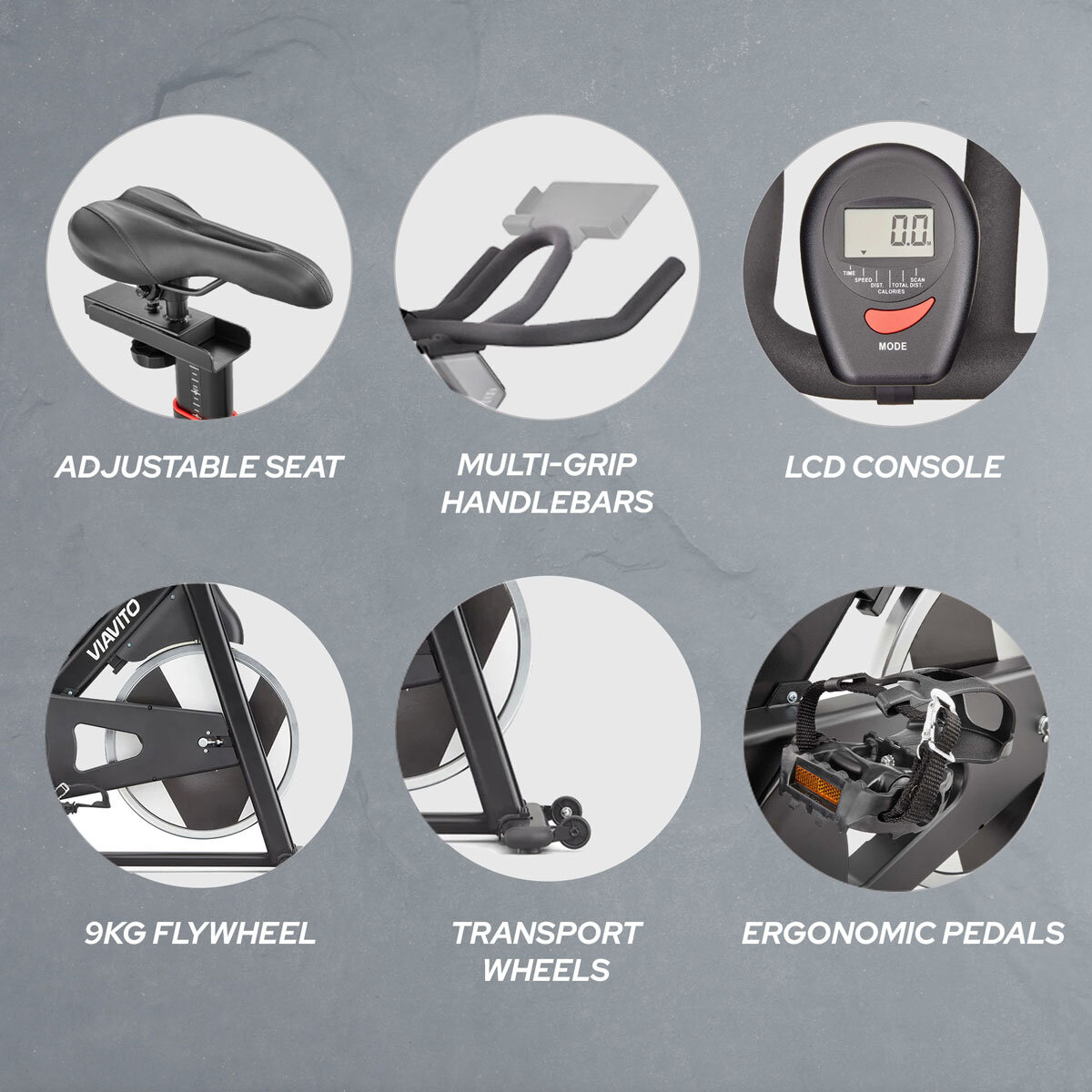 Viavito Veloria Indoor Exercise Bike
