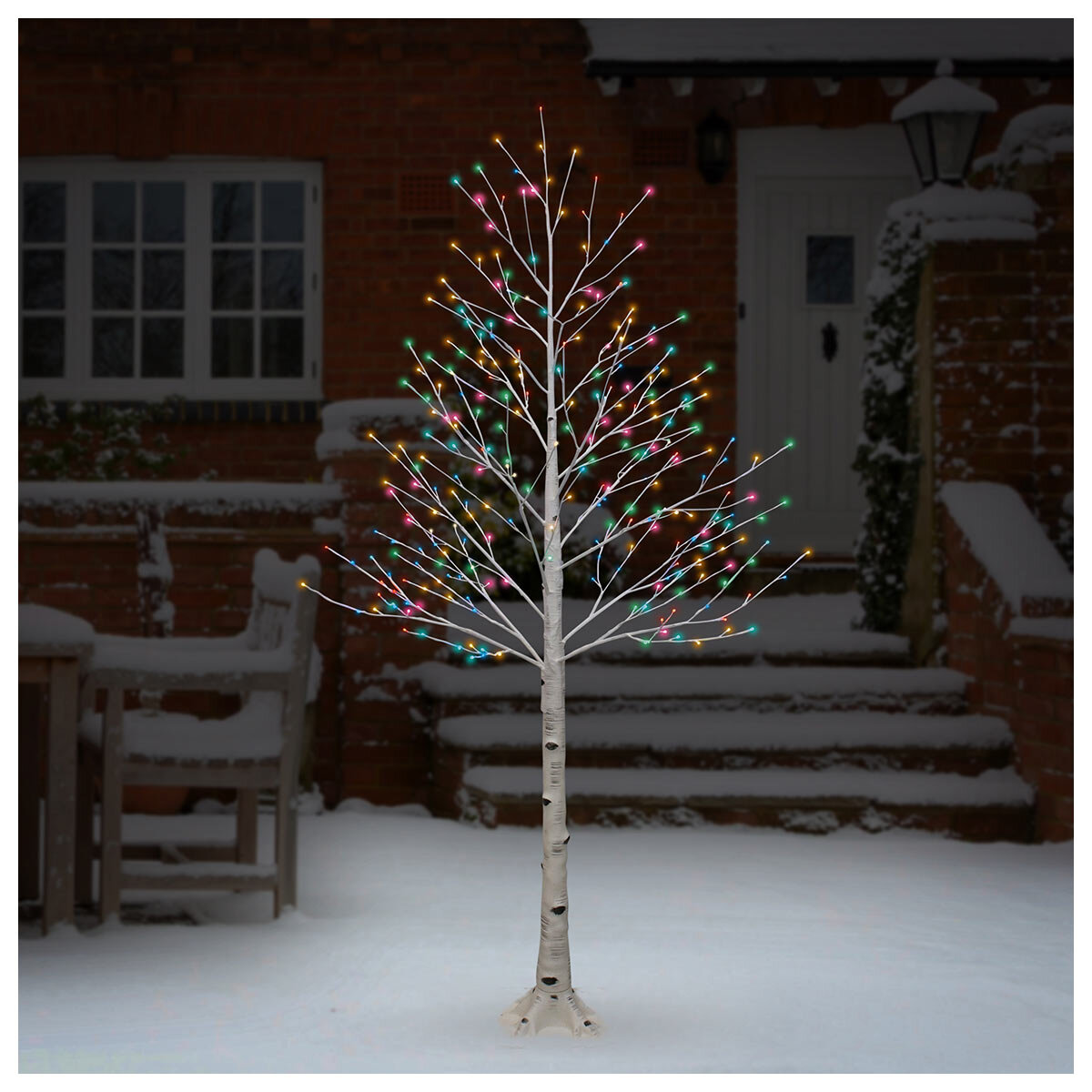 Buy Colour Select LED Birch Tree Lifestyle1 Image at Costco.co.uk