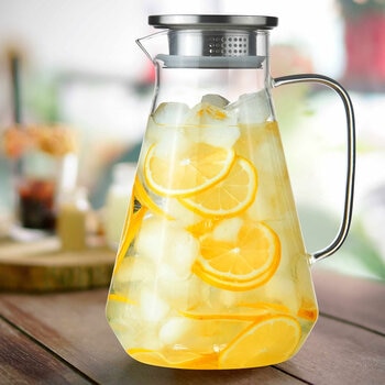 King Crystal Arka Glass Pitcher, 2L