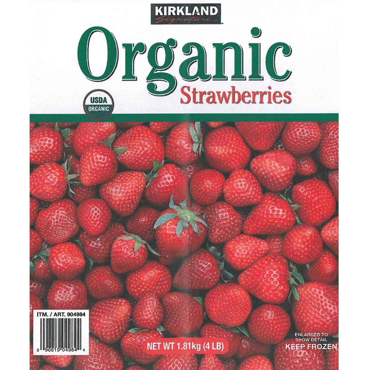 Kirkland Signature Strawberries, 2.72kg