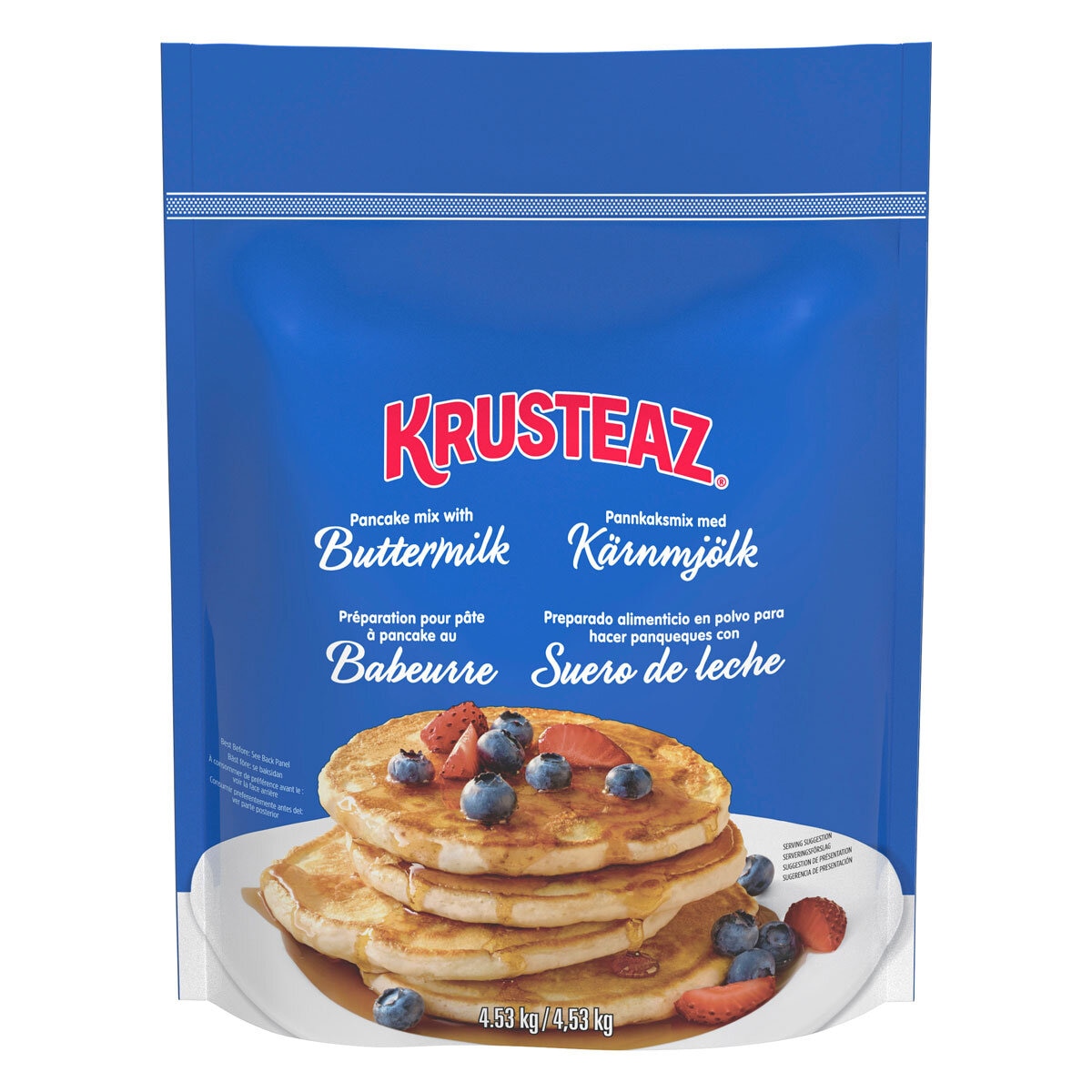 Krusteaz Buttermilk Pancake Mix, 4.53kg