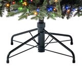 6ft 6 Inch (1.9m) Pre-Lit Aspen Artificial Christmas Tree with 1,500 Colour Changing Micro LED Lights