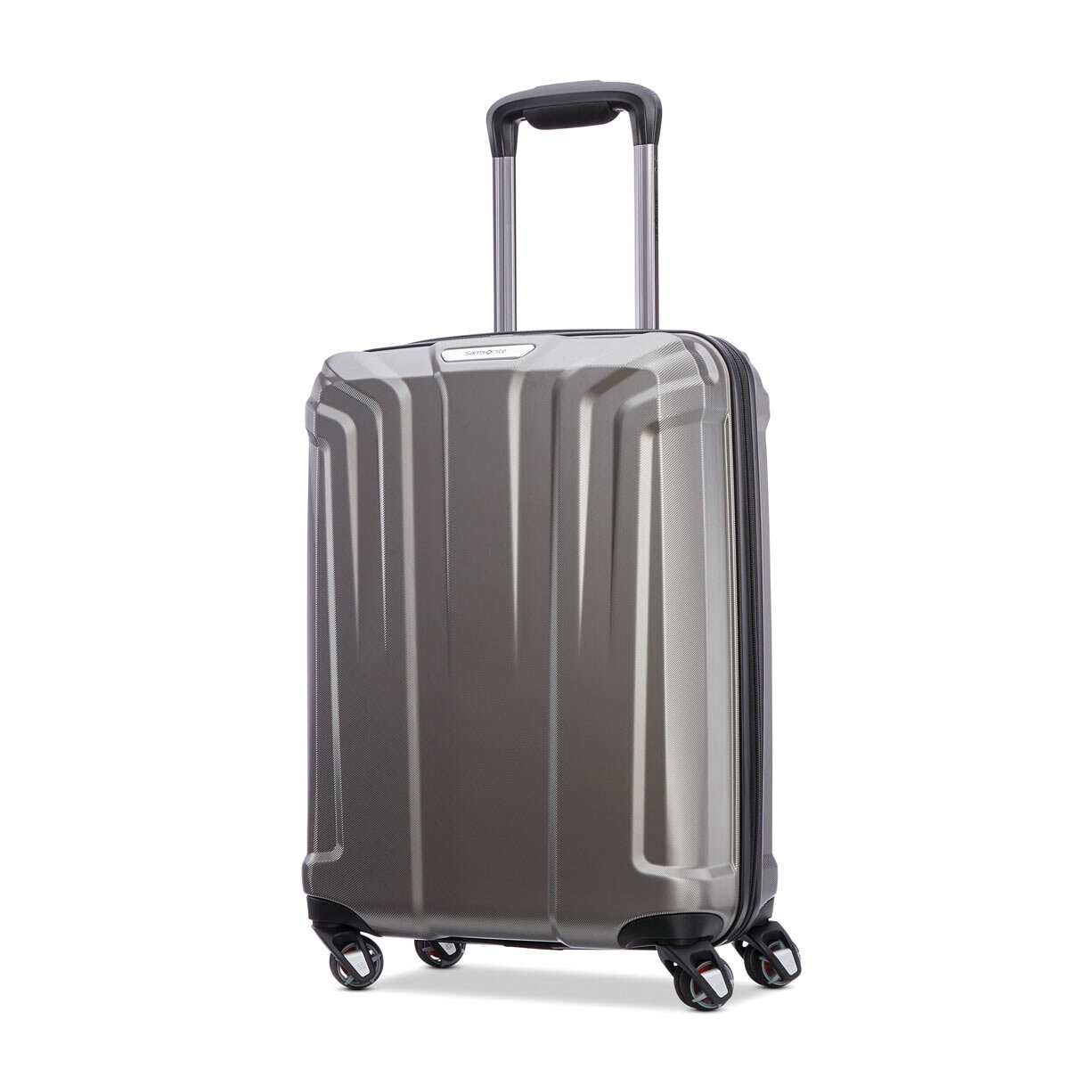 Portable Liquor Cabinet Suitcase Hard-sided Luggage Trolley 