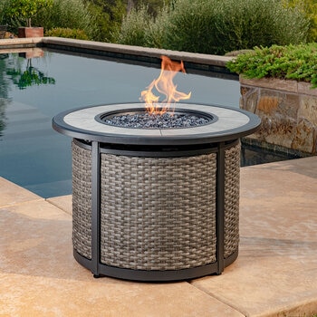 SunVilla Madison 36" (91cm) Fire Table + Cover