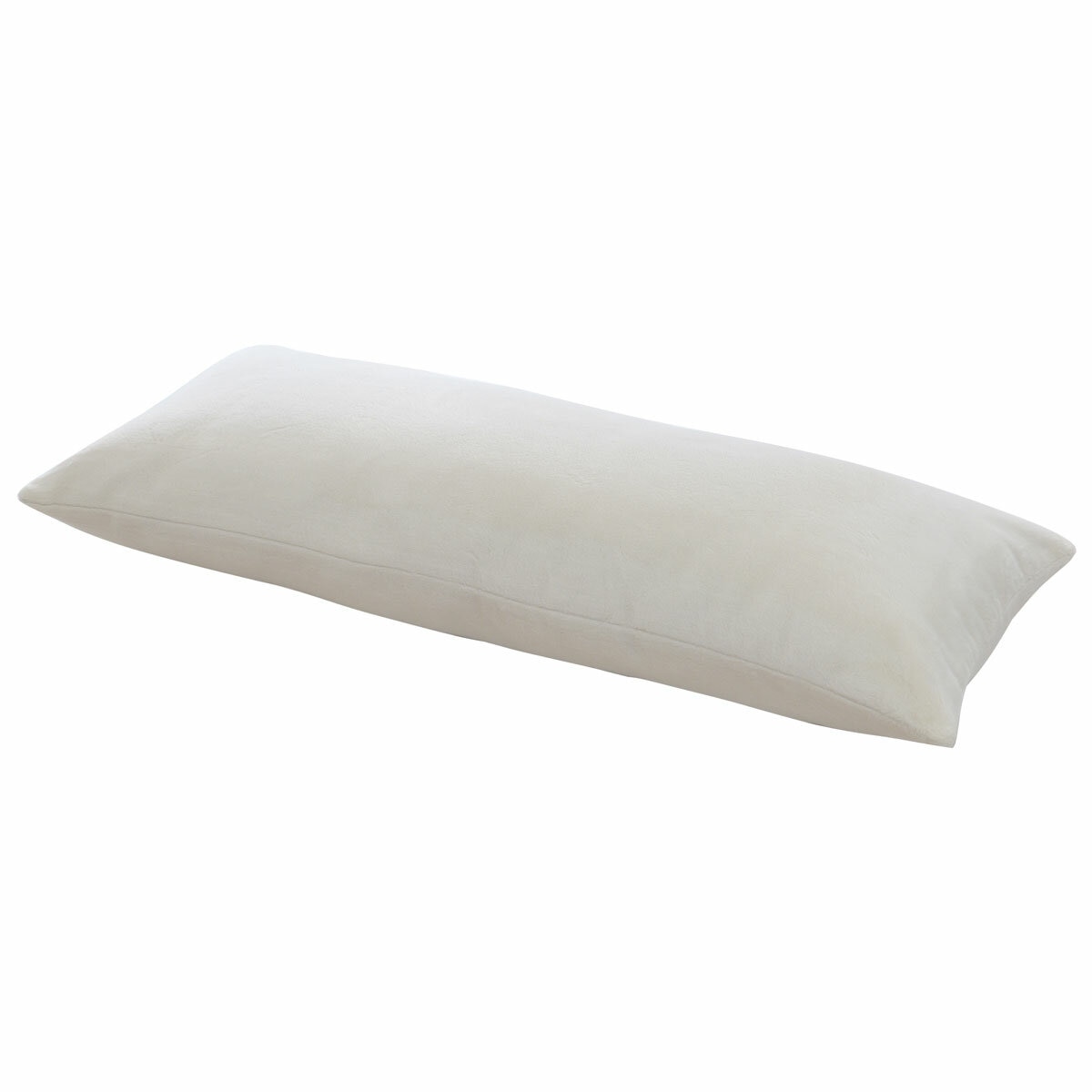 Sable Body Pillow in Ivory, 50 x 122 cm