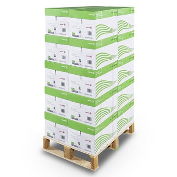 Xerox Recycled A3 420x297mm 80gsm, 20 Boxes of 2500 Sheets 100 Reams of 500 Sheets
