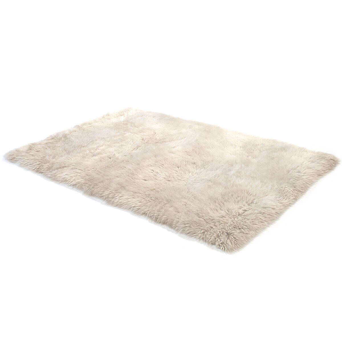 Bowron Sheepskin Area Rug 120 x 180cm in 5 Colours Costco UK
