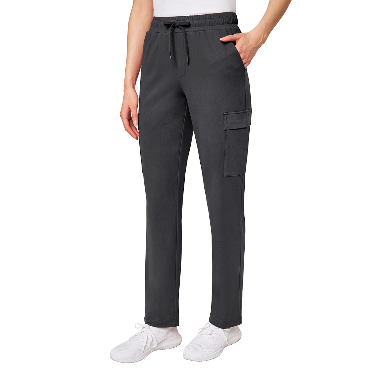 Mondetta Ladies Cargo Pocket Pant in Black | Costco UK