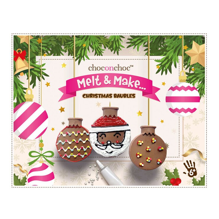 Choc on Choc Make your Own Chocolate Baubles 2 x 300g Choc on Choc Make your Own Chocolate Baubles 2 x 300g