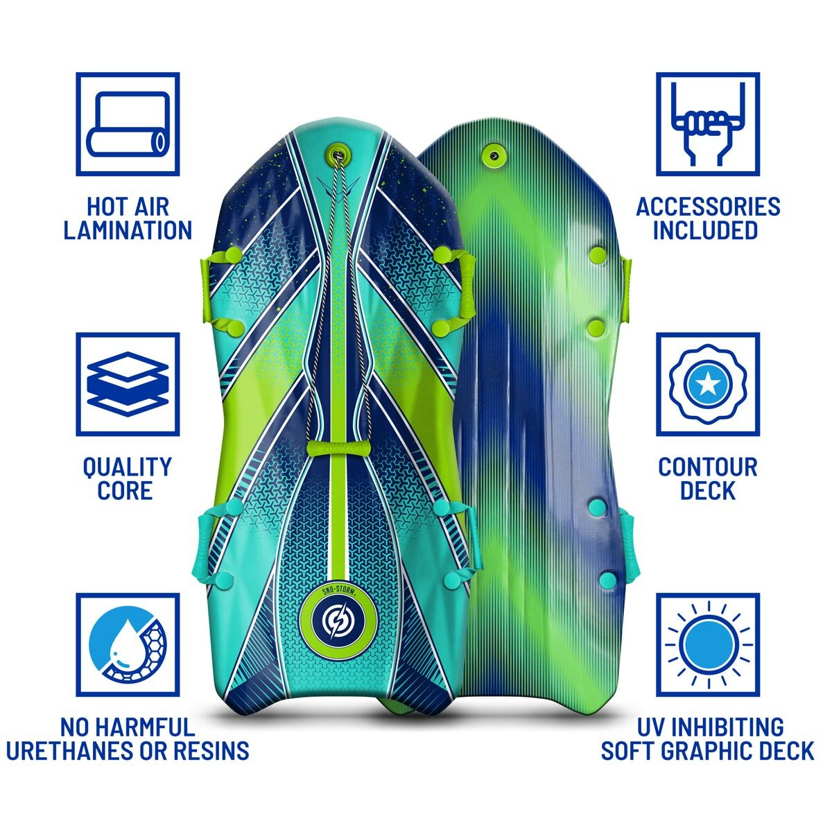 Sno-Storm™ 50" (127 cm) 2 Seater Vipernex Snow Sled in Green