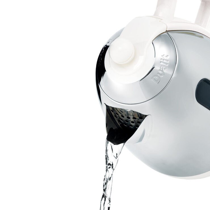 Dualit Lite Kettle & 4 Slot Toaster Set White Costco UK