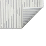 Concept Looms Jazz Grey Diamond Indoor Oudoor Rug, in 2 Sizes