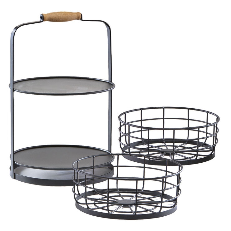 Mesa 2 Tier Basket Mesa 2 Tier Basket