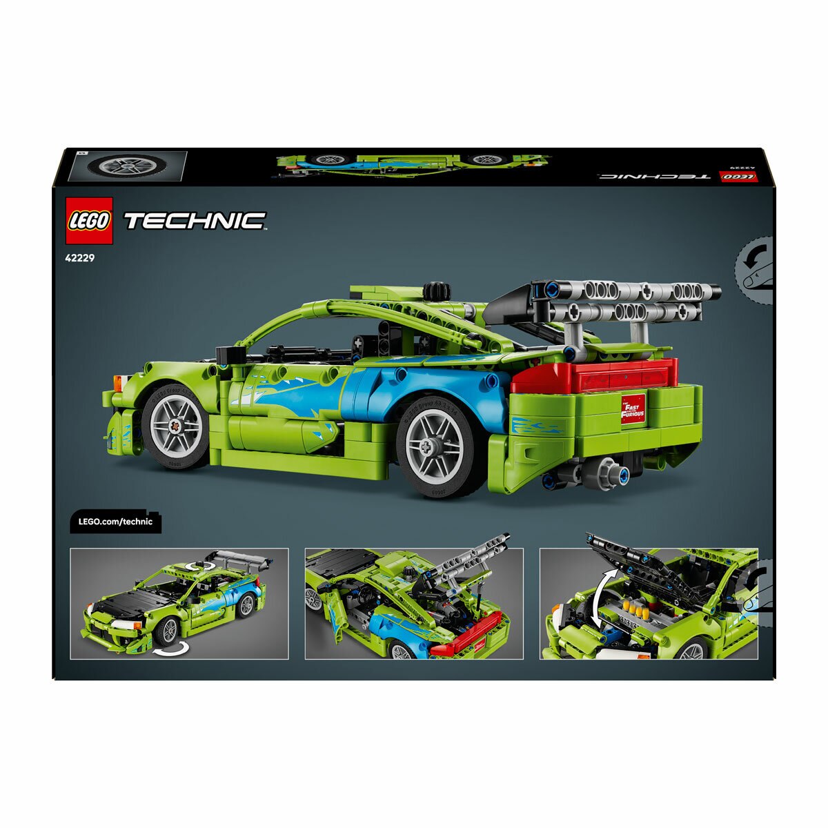 LEGO Technic Fast & Furious Mitsubishi Eclipse Car - Model 42229 (14+ Years) LEGO Technic Fast & Furious Mitsubishi Eclipse Car - Model 42229 (14+ Years)