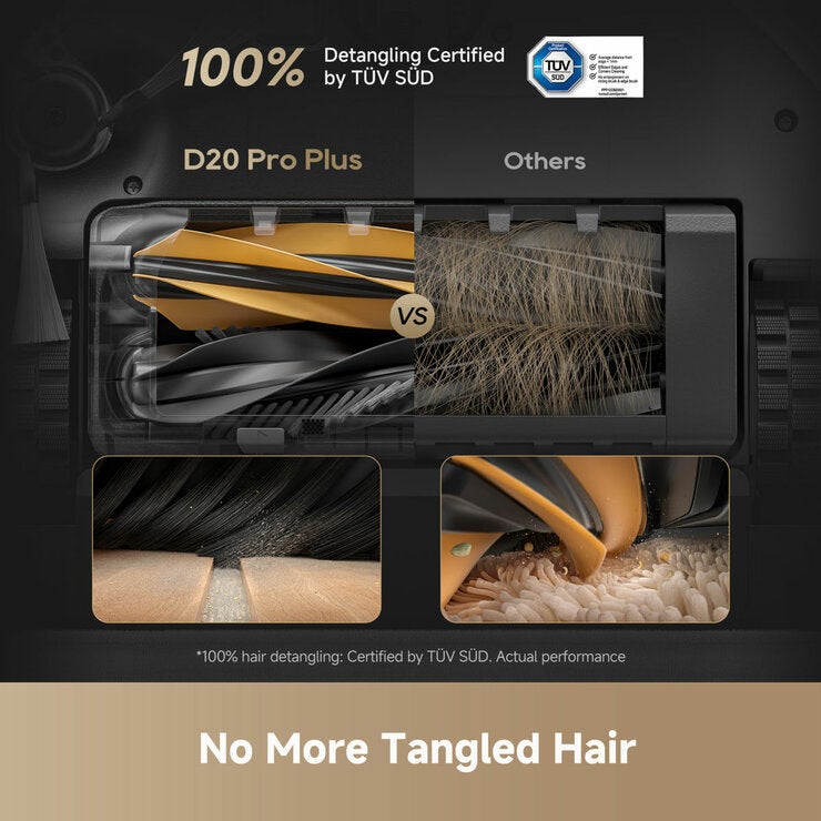 Lifestyle image showing no more tangled hair Lifestyle image showing no more tangled hair