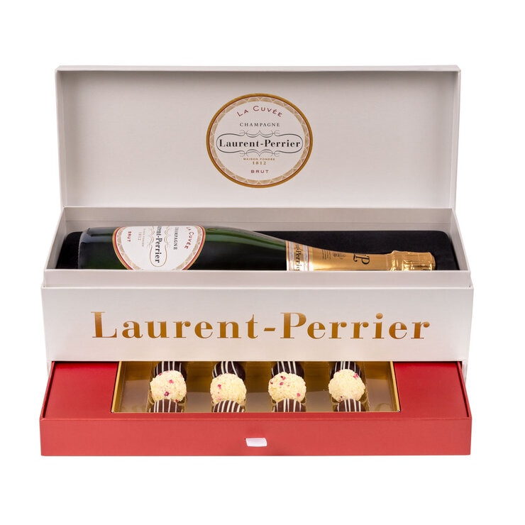 Laurent Perrier NV 75cl and Montezuma Truffles, 165g Laurent Perrier NV 75cl and Montezuma Truffles, 165g