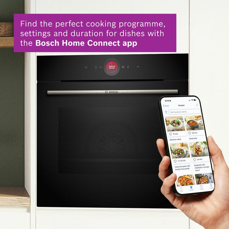 Bosch Series 8 HBG7741B1B Single Oven, A+ Rated in Black