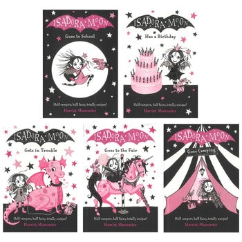 Isadora Moon 5 Book Collection, Harriet Muncaster (5+ Years)