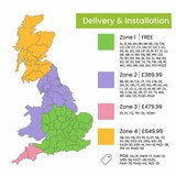 CommercialPV_Delivery Zone Map CommercialPV_Delivery Zone Map