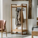 Gallery Craft Oak Open Wardrobe