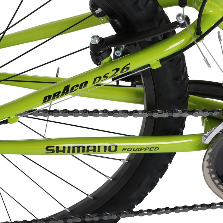 Barracuda 26" (66cm) Draco DS Full Suspension Shimano Mountain Bike in