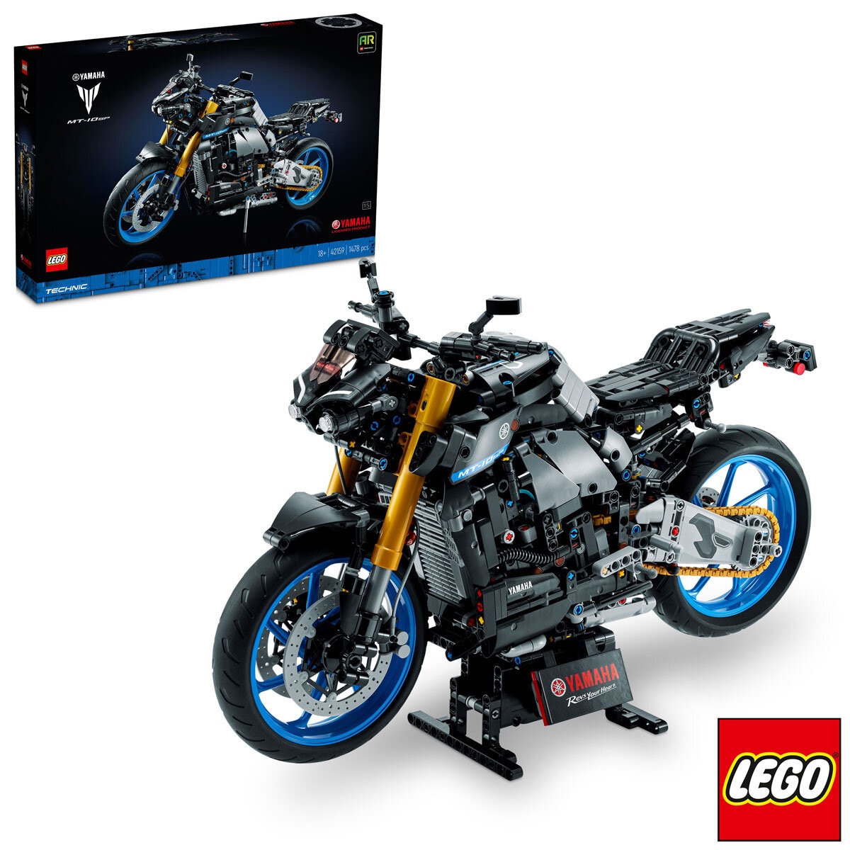 LEGO Technic Yamaha MT-10 SP - Model 42159 (18+ Years) 