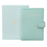 Osprey London Tilly Leather Passport Holder, Arctic