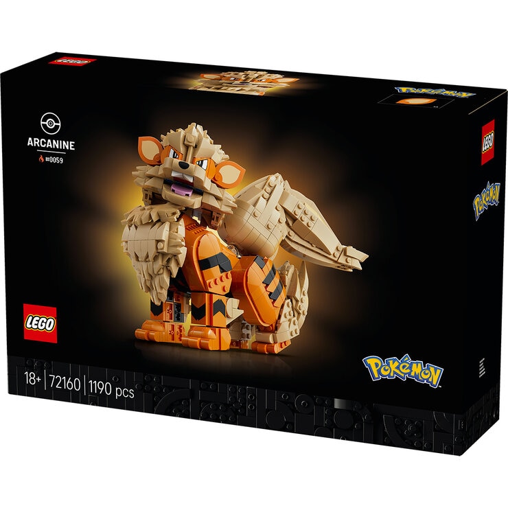 LEGO Pokémon Arcanine - Model 72160 (18+ Years) LEGO Pokémon Arcanine - Model 72160 (18+ Years)