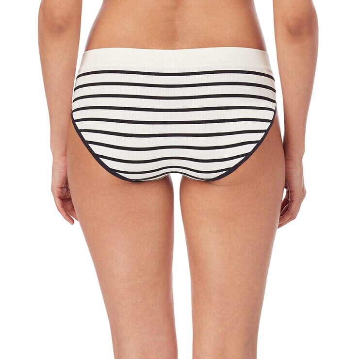 DKNY Women's Seamless Rib Knit 4 Pack Bikini Brief in Pink/Nude Costco UK