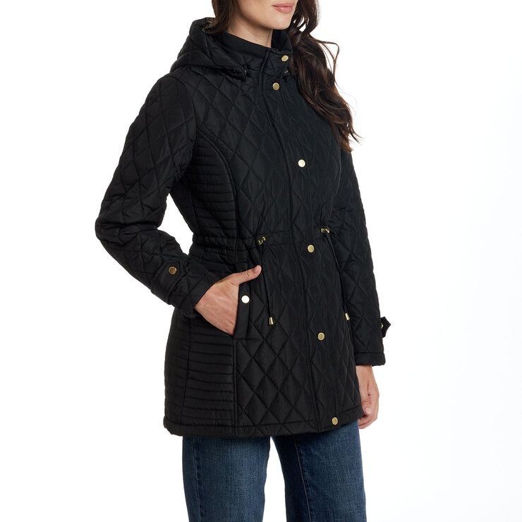 Weatherproof Women's Quilted Jacket in Black
