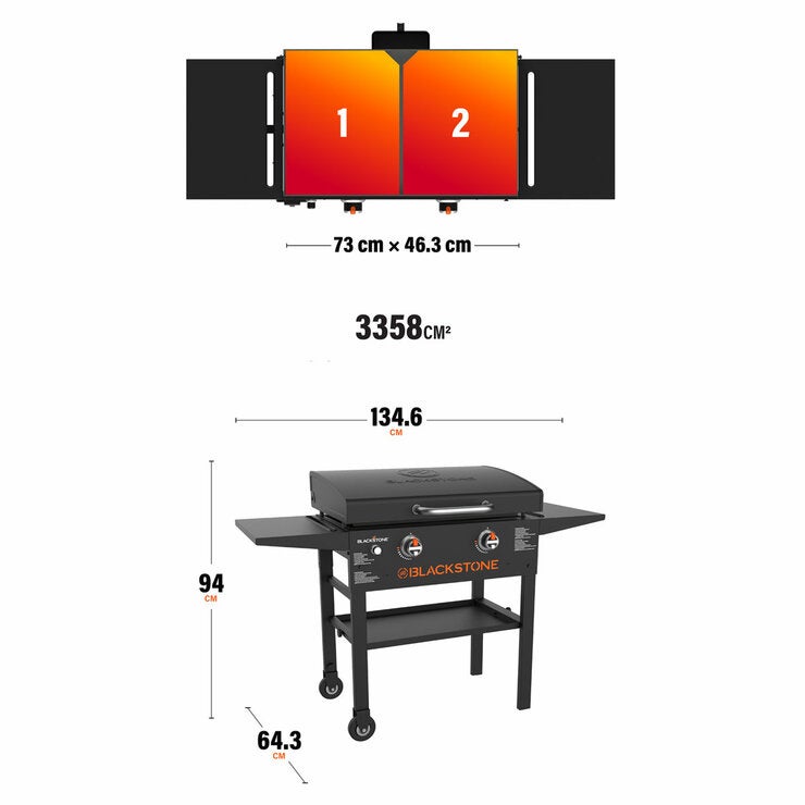 Blackstone 28" Griddle Gas Barbecue Griddle with Hood Blackstone 28" Griddle Gas Barbecue Griddle with Hood