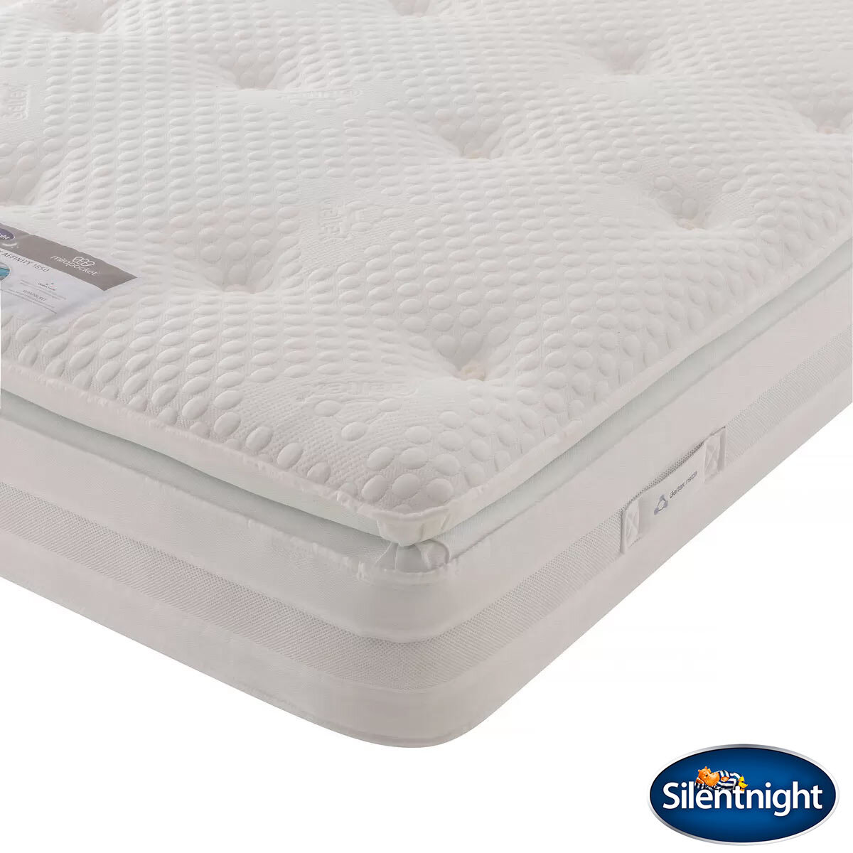 Silentnight Geltex 1850 Mattress, Single