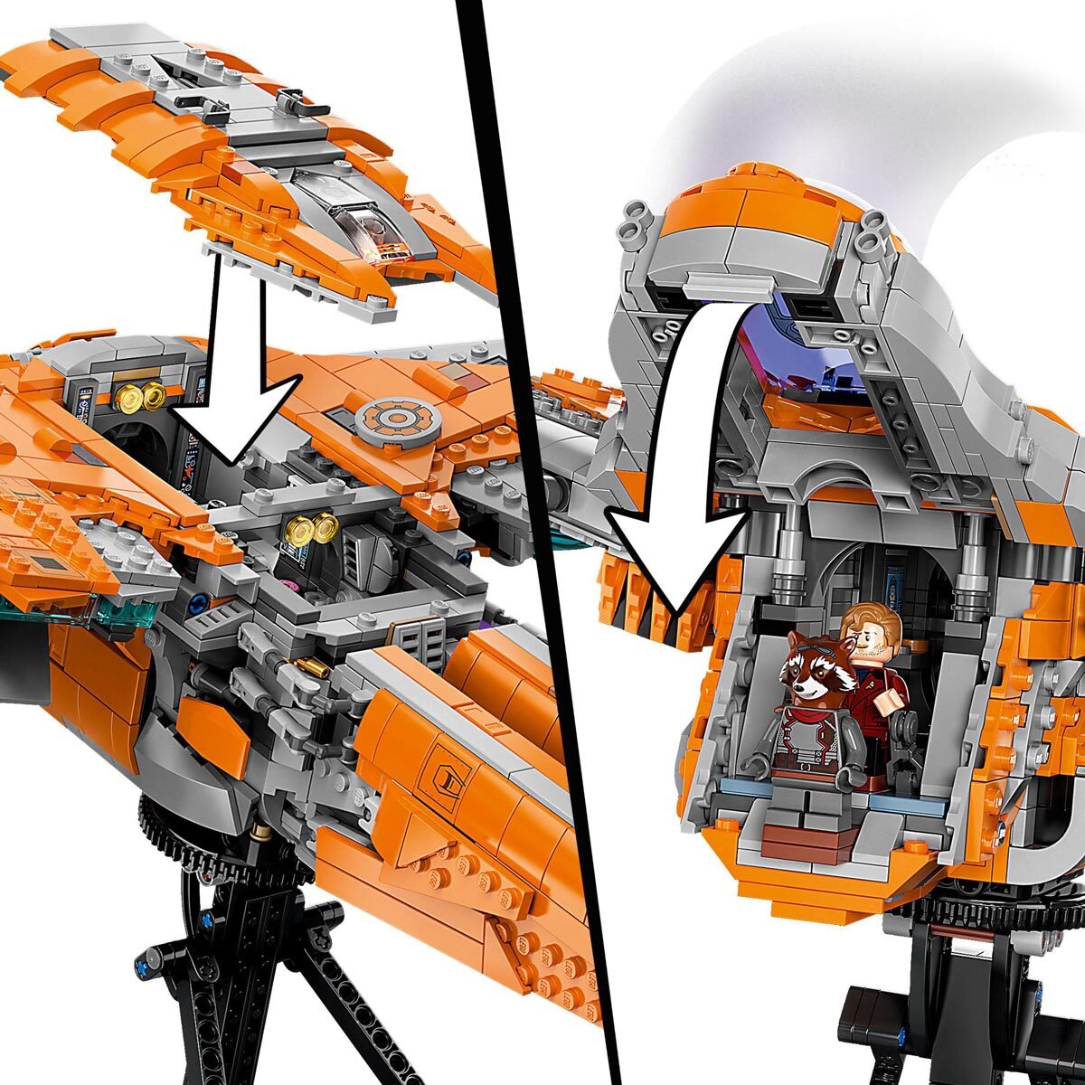 Buy LEGO Infinity Saga The Guardians' Ship Close up Image at costco.co.uk