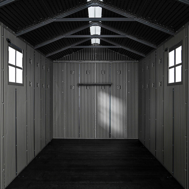 Lifetime 7ft 1" x 14ft (2.16 x 4.27m) Storage Shed - Model 60475