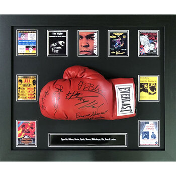 Muhammad Ali Opponents Signed Framed Boxing Glove