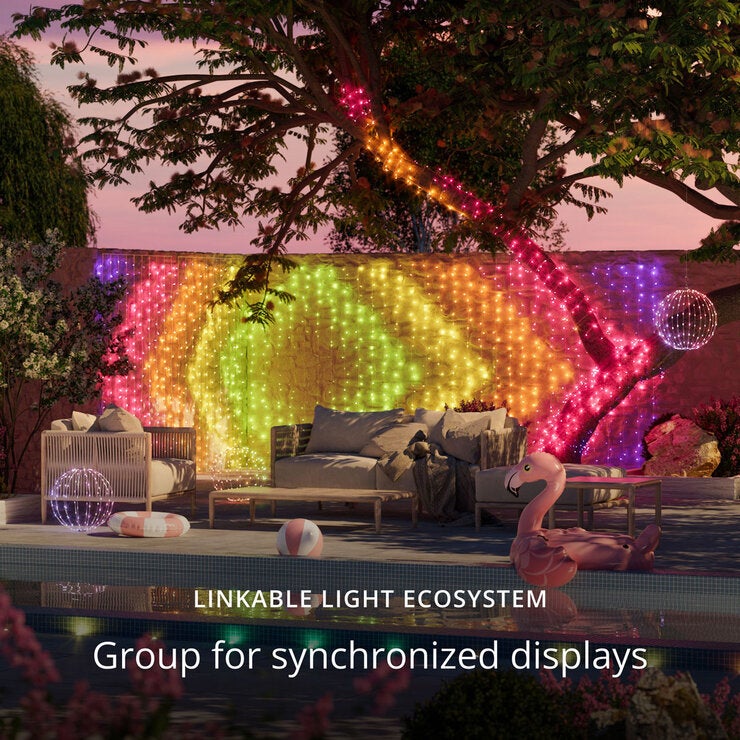 Twinkly String Lights with 400 RGB LEDs