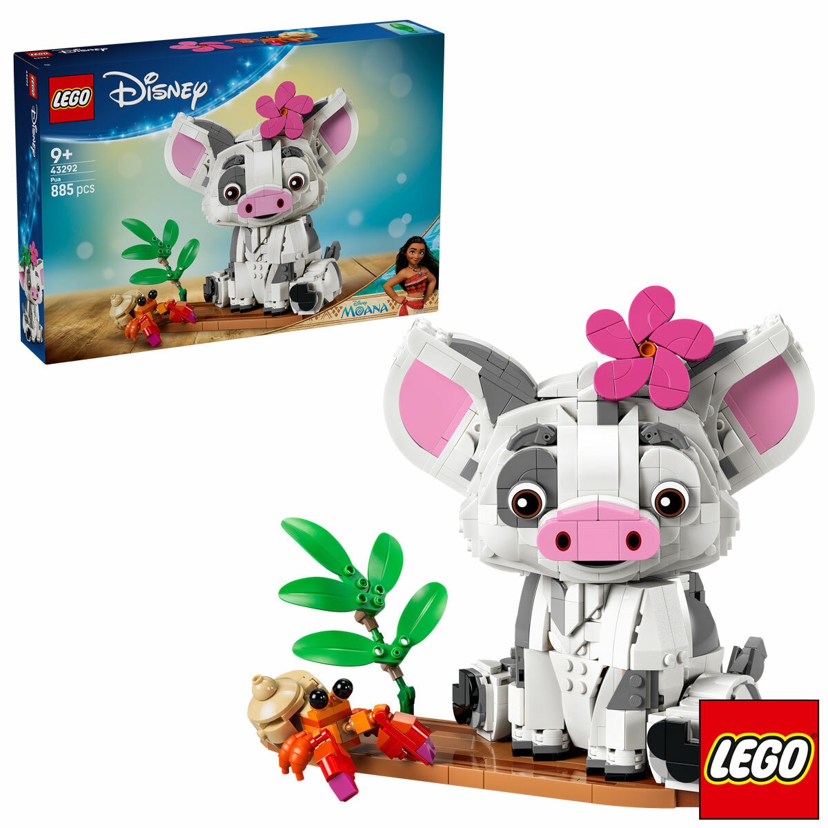 LEGO Disney Pua - Model 43292 (9+ Years )